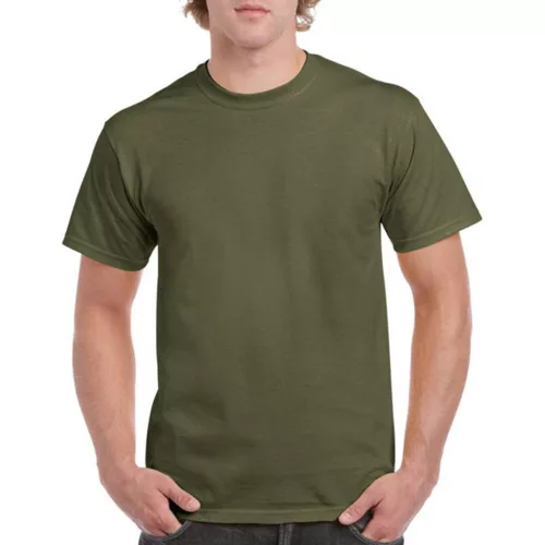 Gildan® Heavy Cotton™ póló olívazöld 3XL