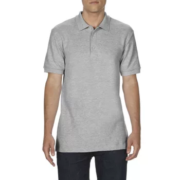   Gildan® Premium Cotton® Adult double pique póló sportszürke XL