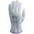 Bőrkesztyű, szürke bivalybőr tenyér/ marhahasíték kézhát 9