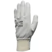 Bőrkesztyű, szürke színkecske, artériavédő,színbőr kézhát 9