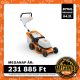 STIHL RMA 248.3 akkus fűnyíró, AK rendszer, 36V alapgép, 46cm