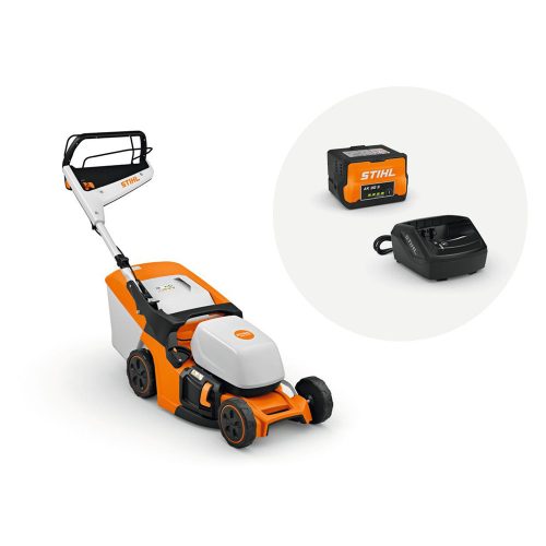STIHL RMA 443.3 akkus fűnyíró, AK rendszer, 36V AK 30 S akkumulátorral és AL 101 töltővel, 41cm