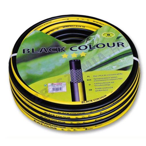 Locsolótömlo black colour 3/4", 25 fm, 3 rétegu