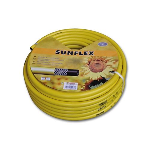 Bradas Sunflex 3 rétegű locsolótömlő sárga 30m, 1/2"