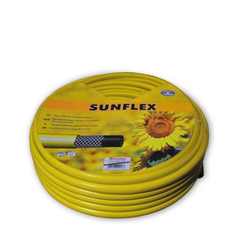 Bradas Sunflex 3 rétegű locsolótömlő sárga 30m, 1"