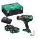 Hikoki akkus ütvecsavarozó 3/4" WR36DF-WRZ 18V Multivolt 36V 2x2.5Ah HITBOX kofferben