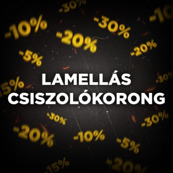 LAMELLÁS CSISZOLÓKORONG