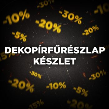DEKOPÍRFŰRÉSZLAP KÉSZLET