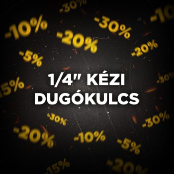 1/4" KÉZI DUGÓKULCS