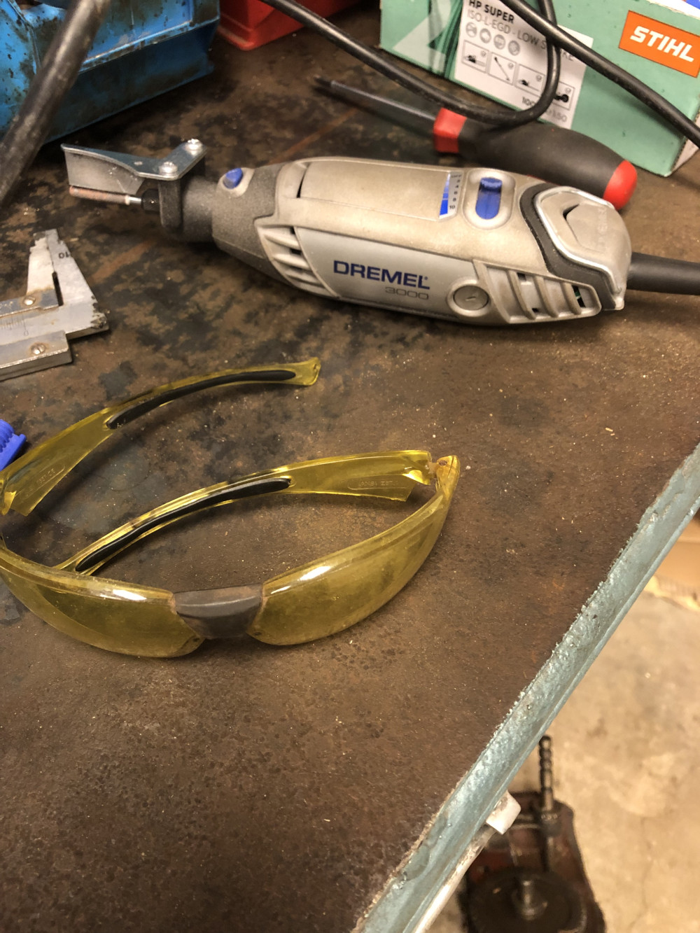 Dremel láncélező köszörűkő 454 4,8mm 3db
