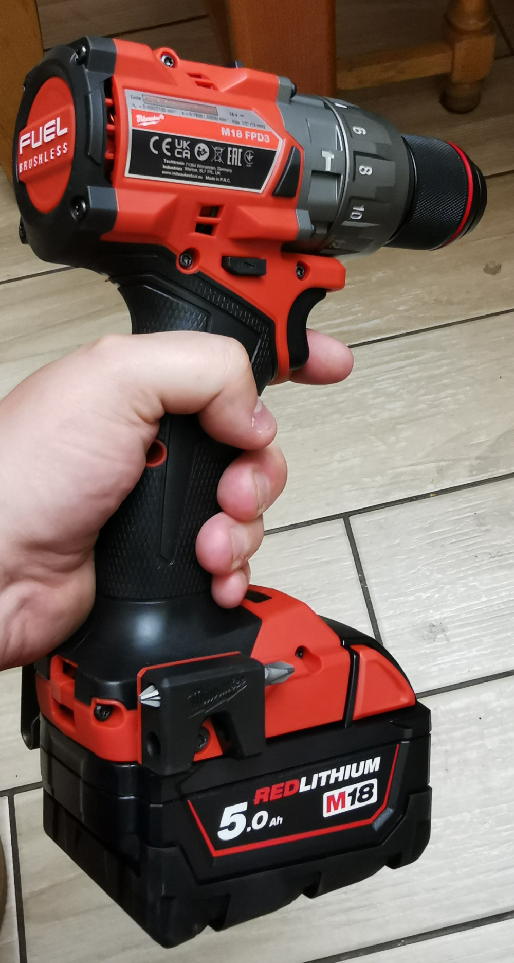   Milwaukee M18 FUEL FPD3-0X 18V akkus ütvefúró-csavarozó alapgép

