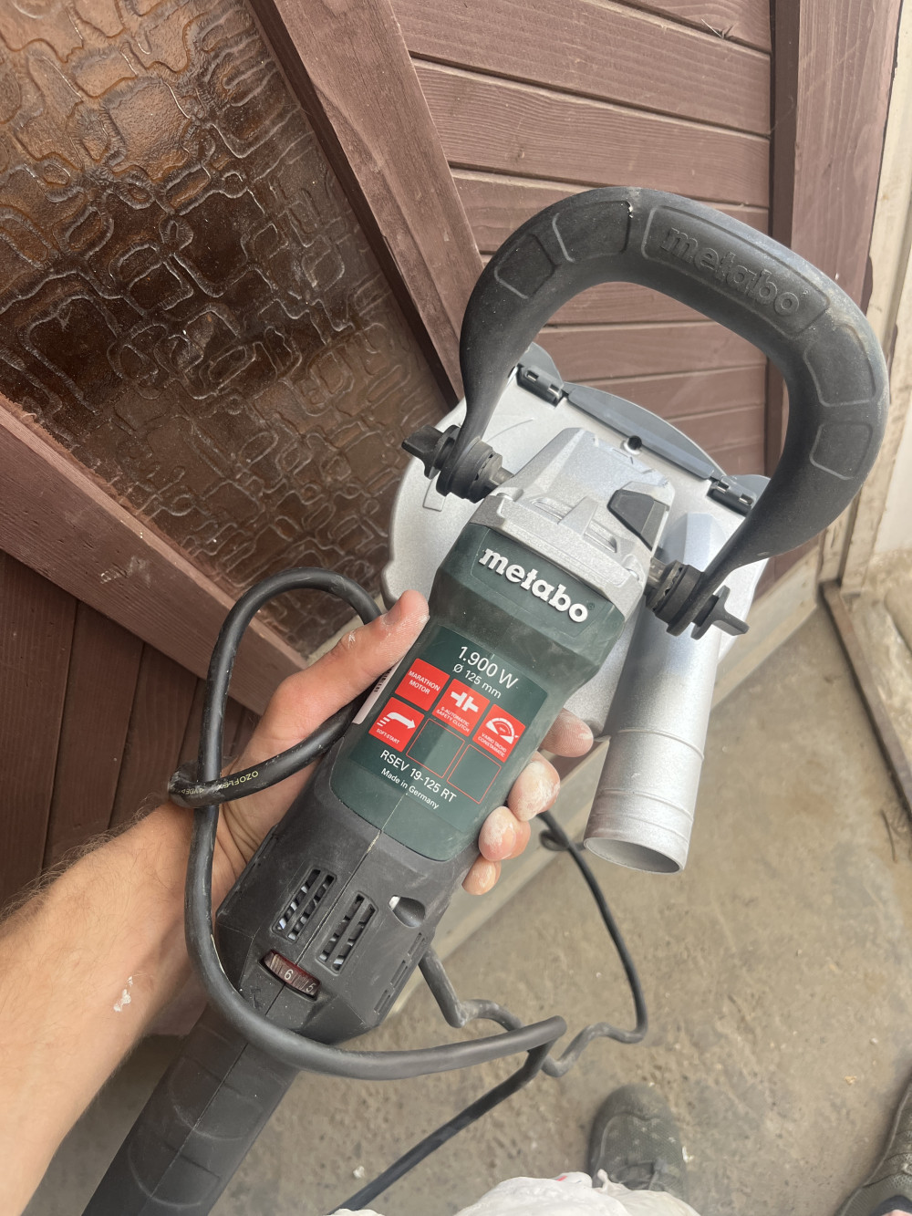 Metabo falcsiszoló RSEV 19-125 RT 1900W, 125mm
