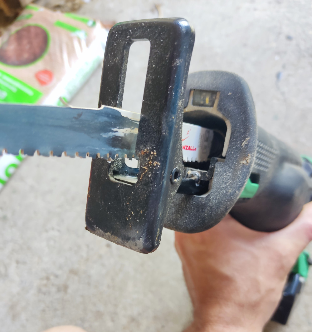 Hikoki akkus orrfűrész CR18DBL-BASIC 18V alapgép
