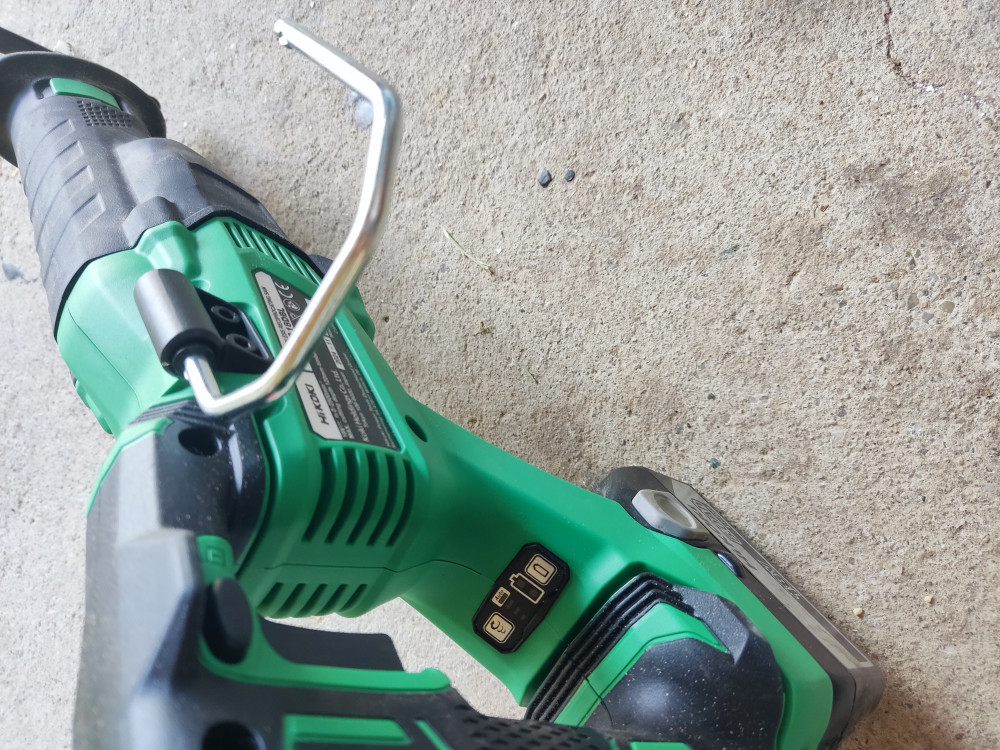 Hikoki akkus orrfűrész CR18DBL-BASIC 18V alapgép
